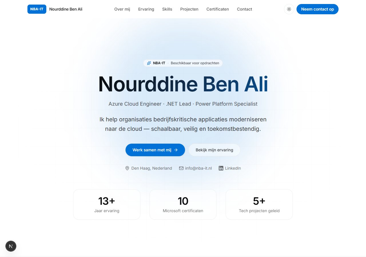 NBA-IT website Nourddine Ben Ali